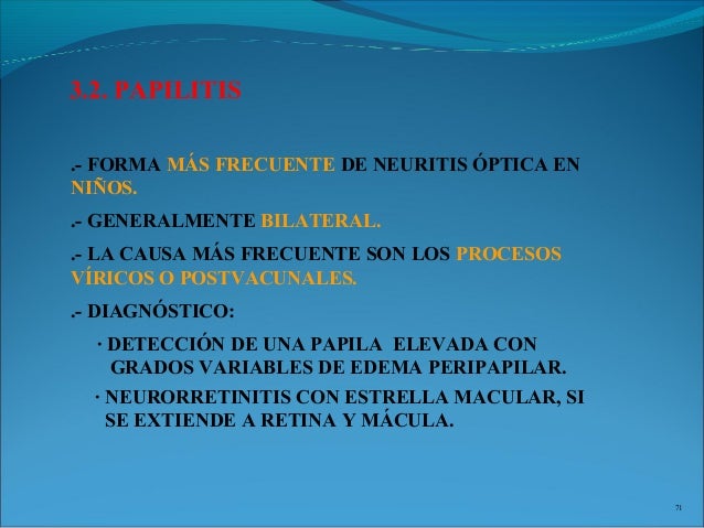 amaurosis bilateral causas